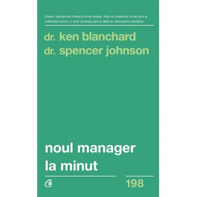 Noul manager la minut-Dr. Kenneth Blanchard