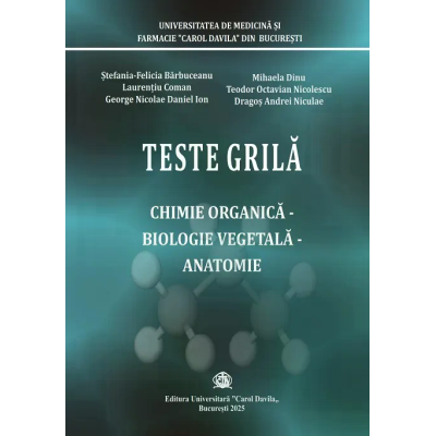 Teste Grila pentru Admitere la Facultatea de Farmacie